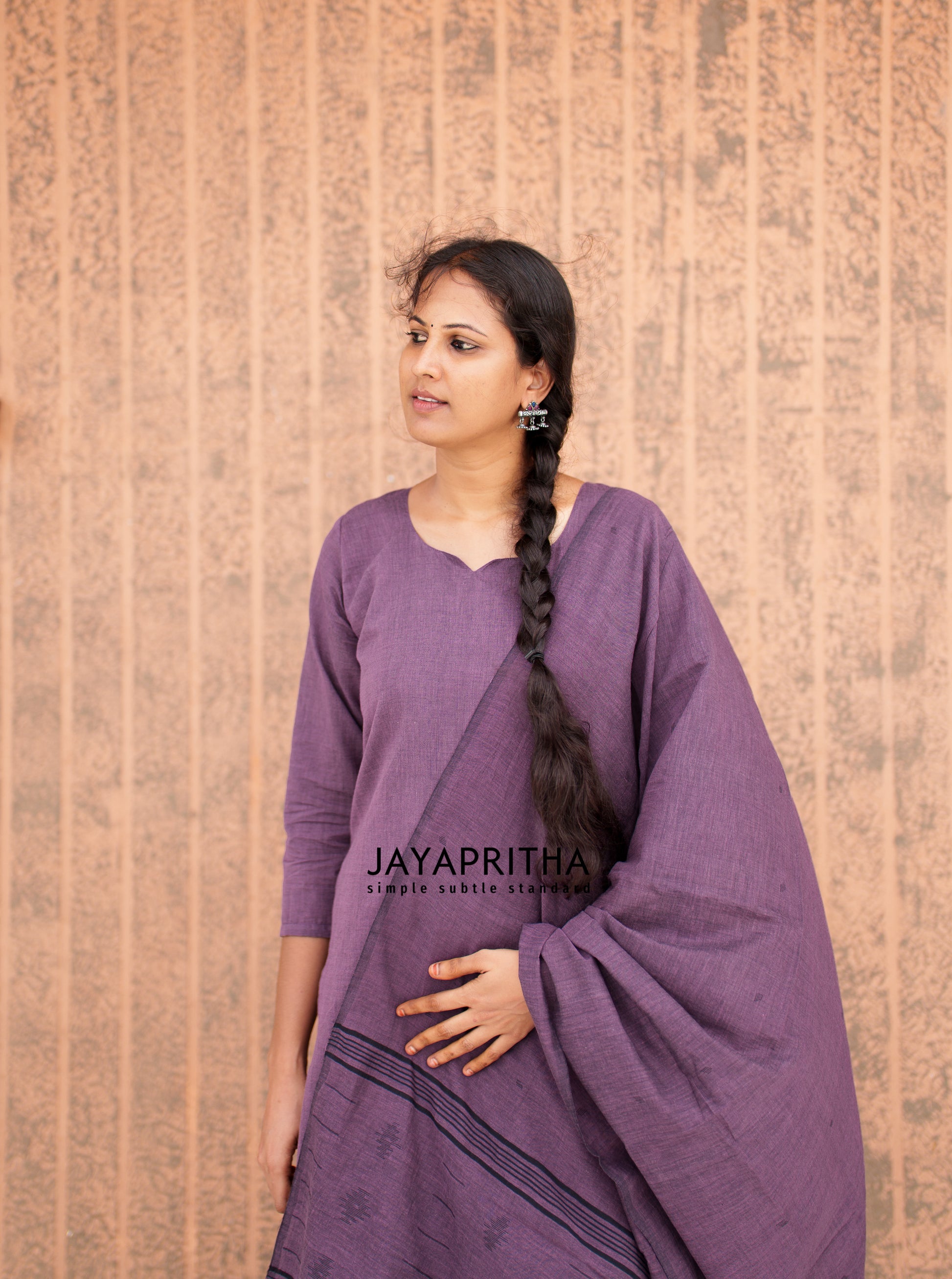Italian plum suit set