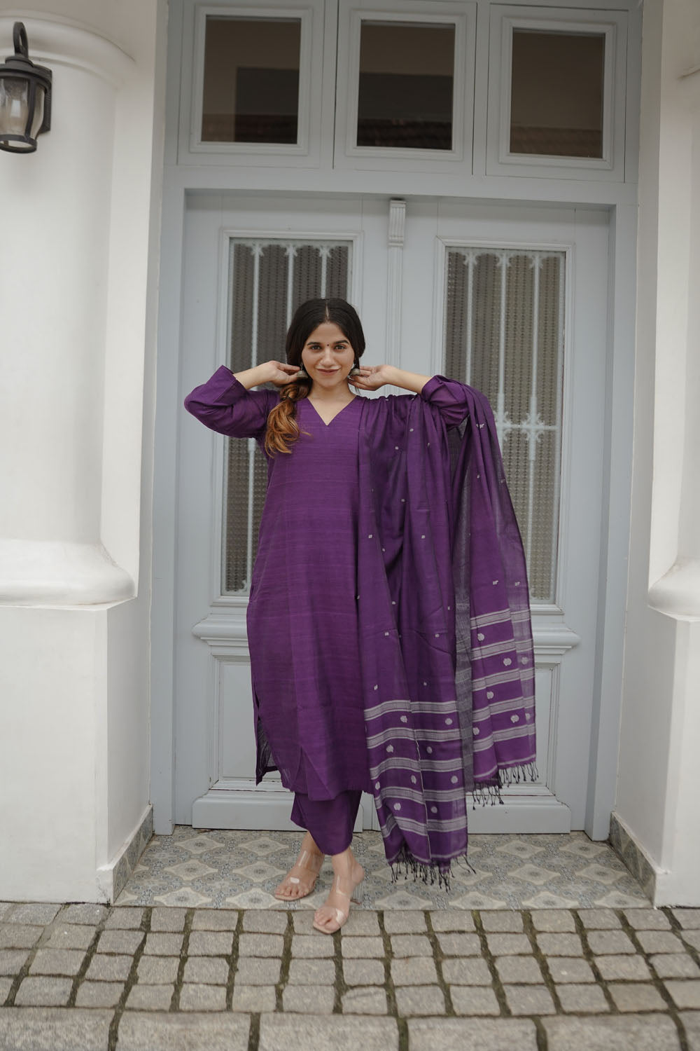 Purple suit set