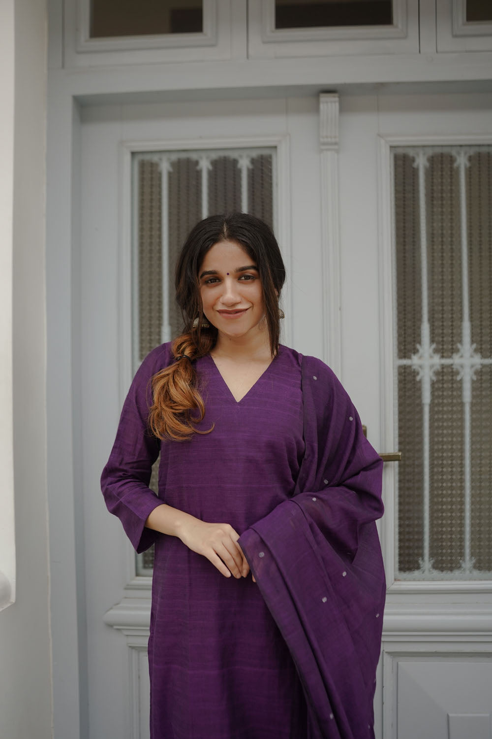 Purple suit set