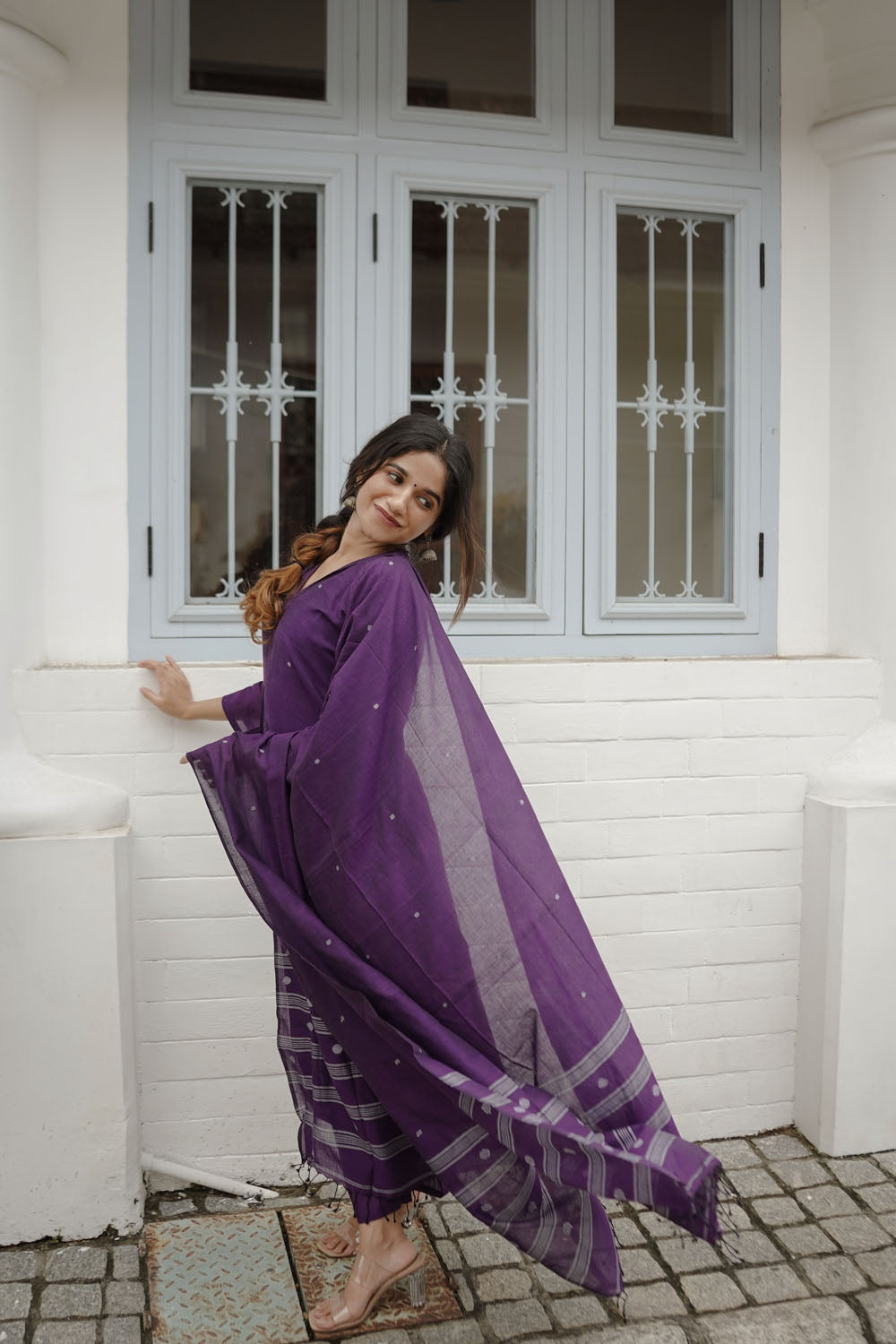 Purple suit set