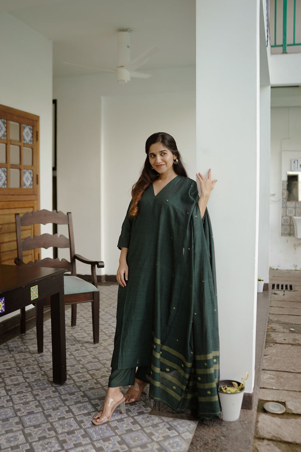 Evergreen suit set
