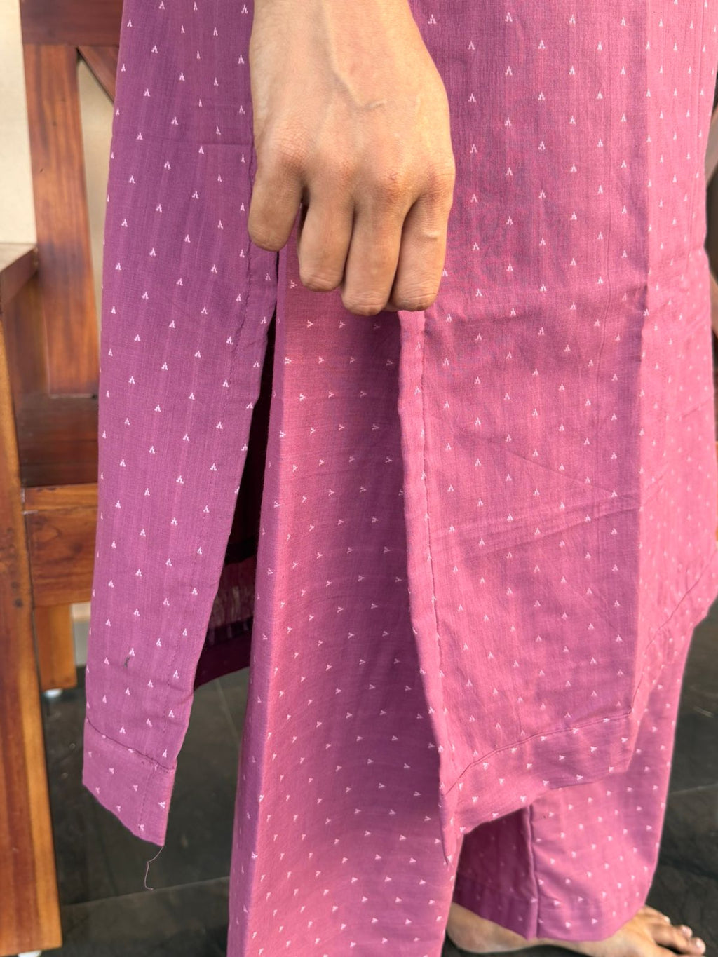 Mauve Kurta set